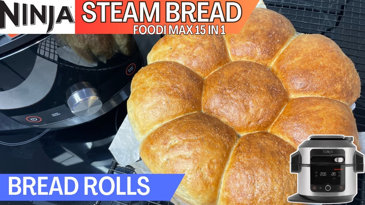 BREAD ROLLS *STEAM BREAD* | Ninja Foodi Recipe