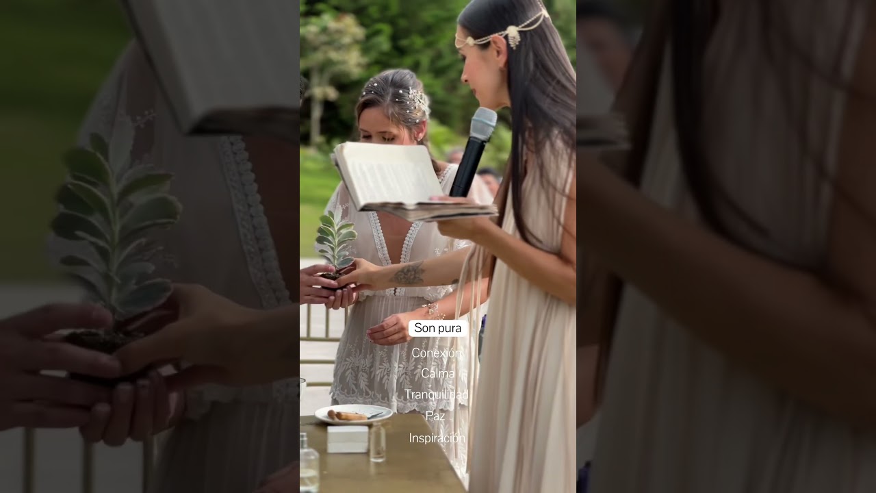 La magia de las ceremonias simb&oacute;licas 🥰