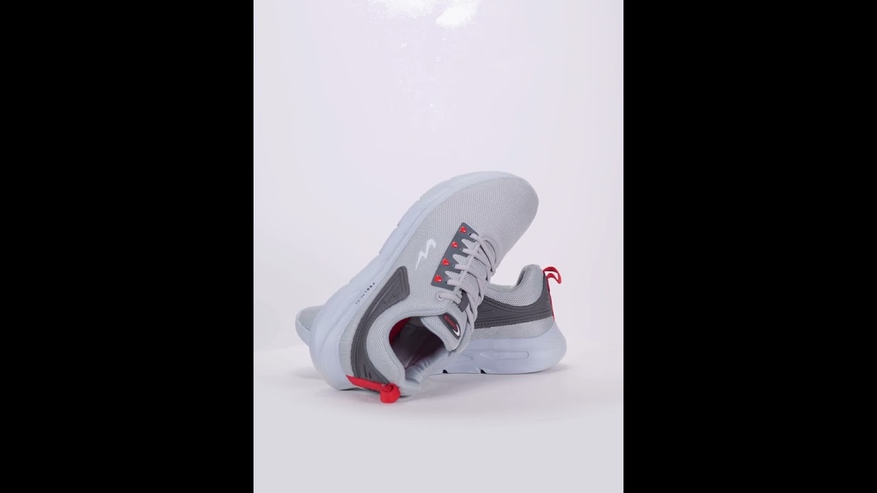 CLUSTER PRO Running Shoes For Men (Grey)