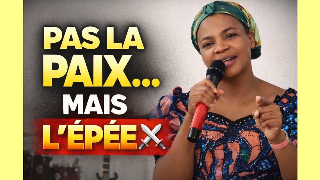 Je ne suis pas venu apporter la paix, mais l’épée ⚔️ | Enseignement Biblique Puissant