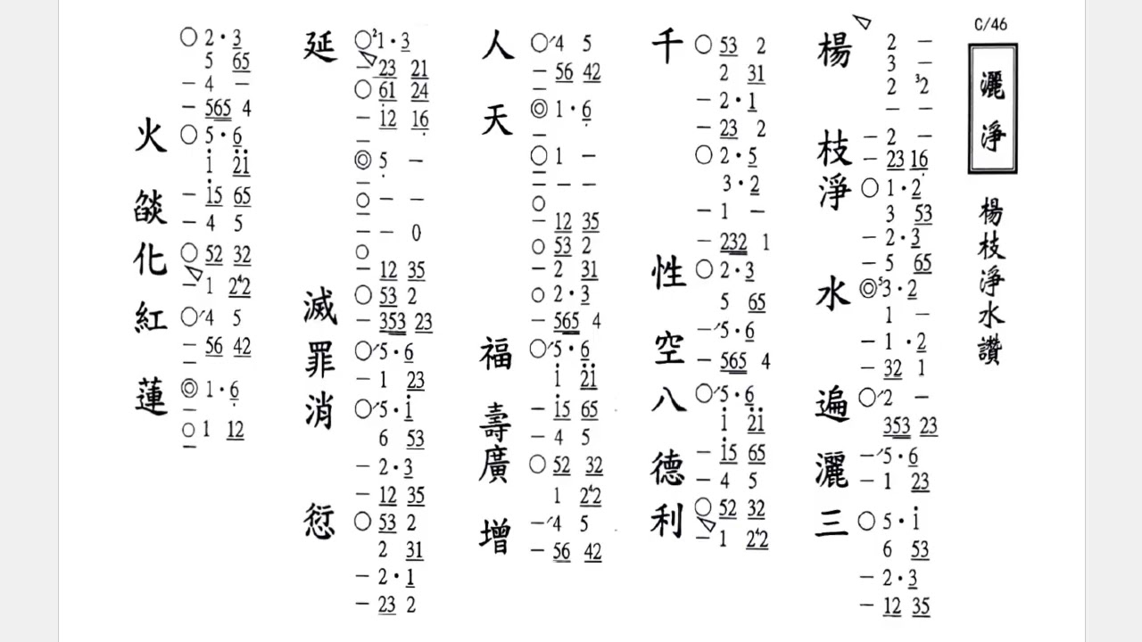 🕉️ 《楊枝淨水讚》梵唄唱誦|板眼——與心靈共鳴的音樂之旅 🎶