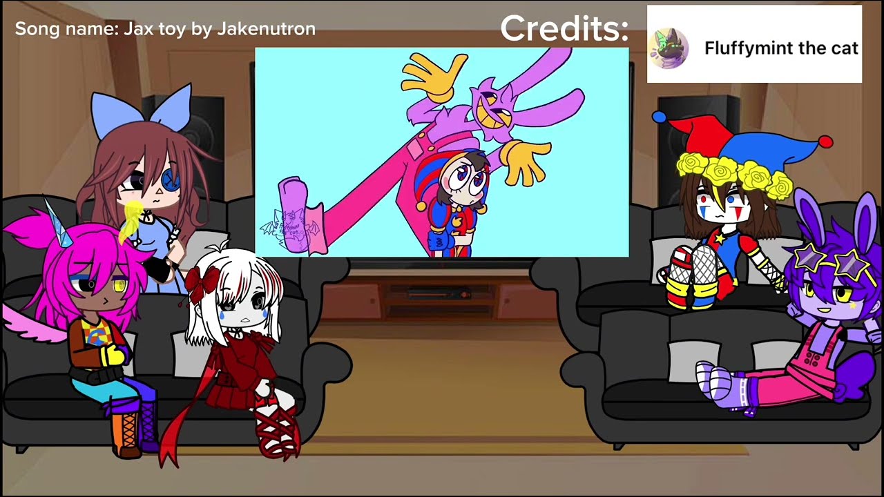 Tadc (-Kinger) react to music videos (slow down the video to 0.5) #tadc #gachareact #gacha