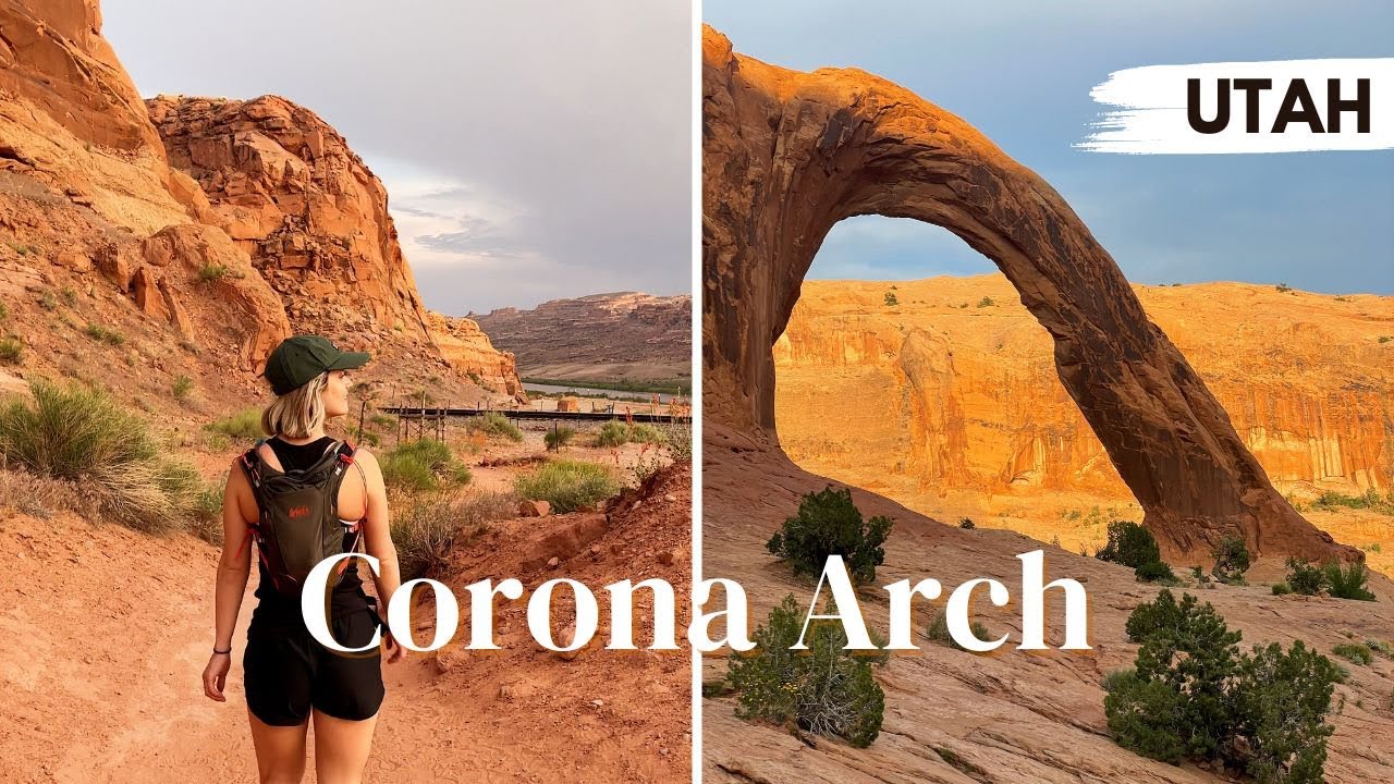 Hiking to Corona Arch 🏜️ | Moab, Utah
