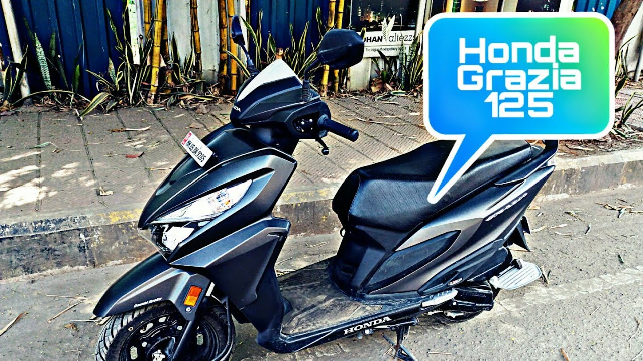 The New Honda Grazia 125 Std BS4 Latest Model 2018