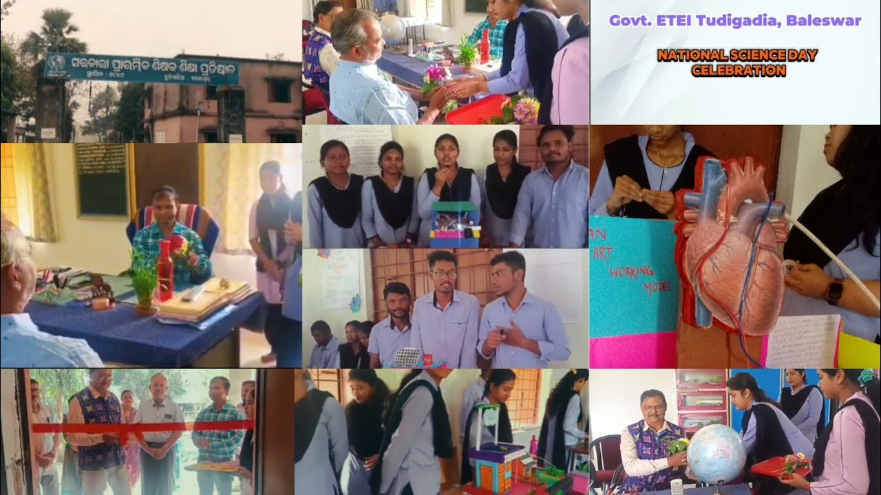 National Sceince Day Celebration At Govt. ETEI Tudigadia.#deled #sceinceday #sceince #explore #yt 
