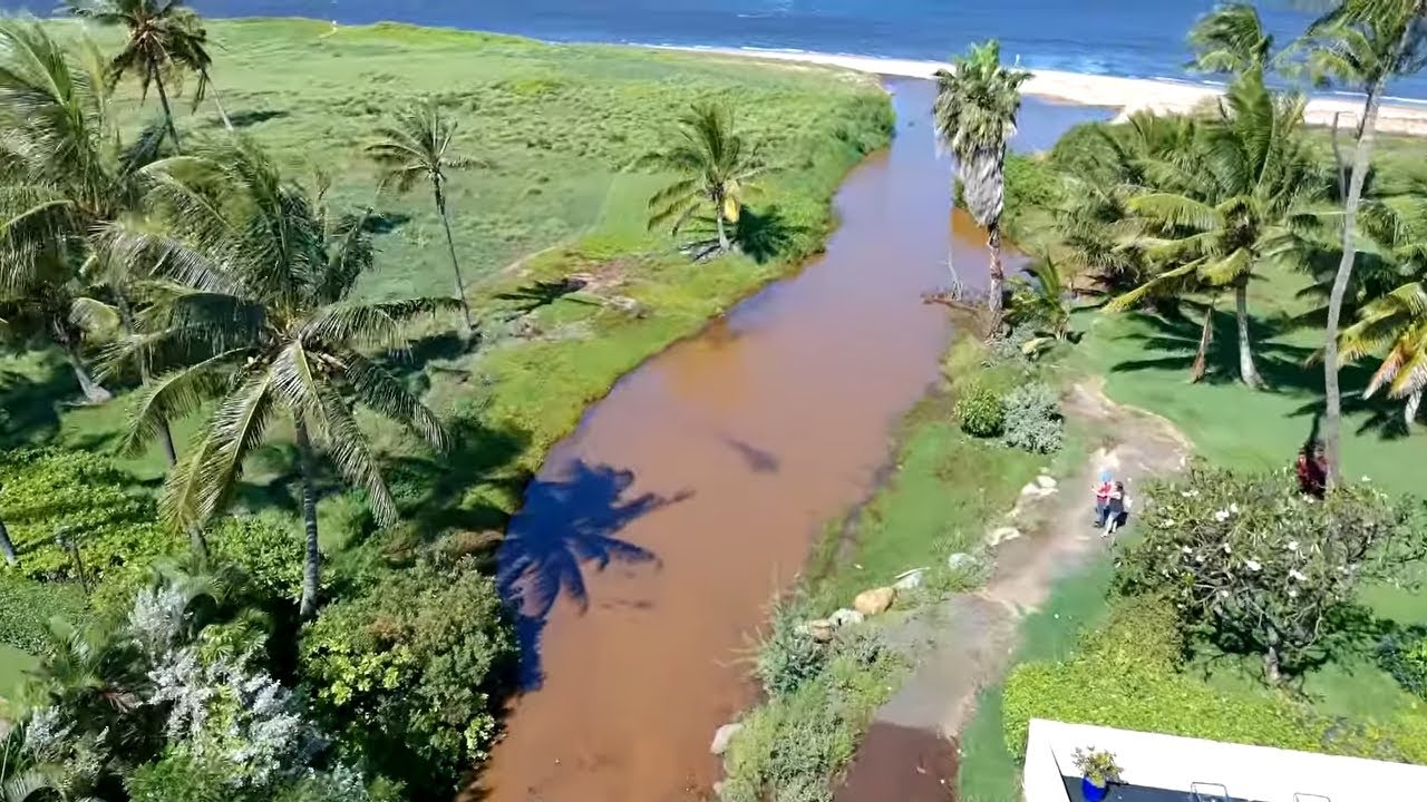 DRONE Waipuilani Stream Kihei After Flooding, Kauhale Makai, Paradise Gardense, Maui March 2026