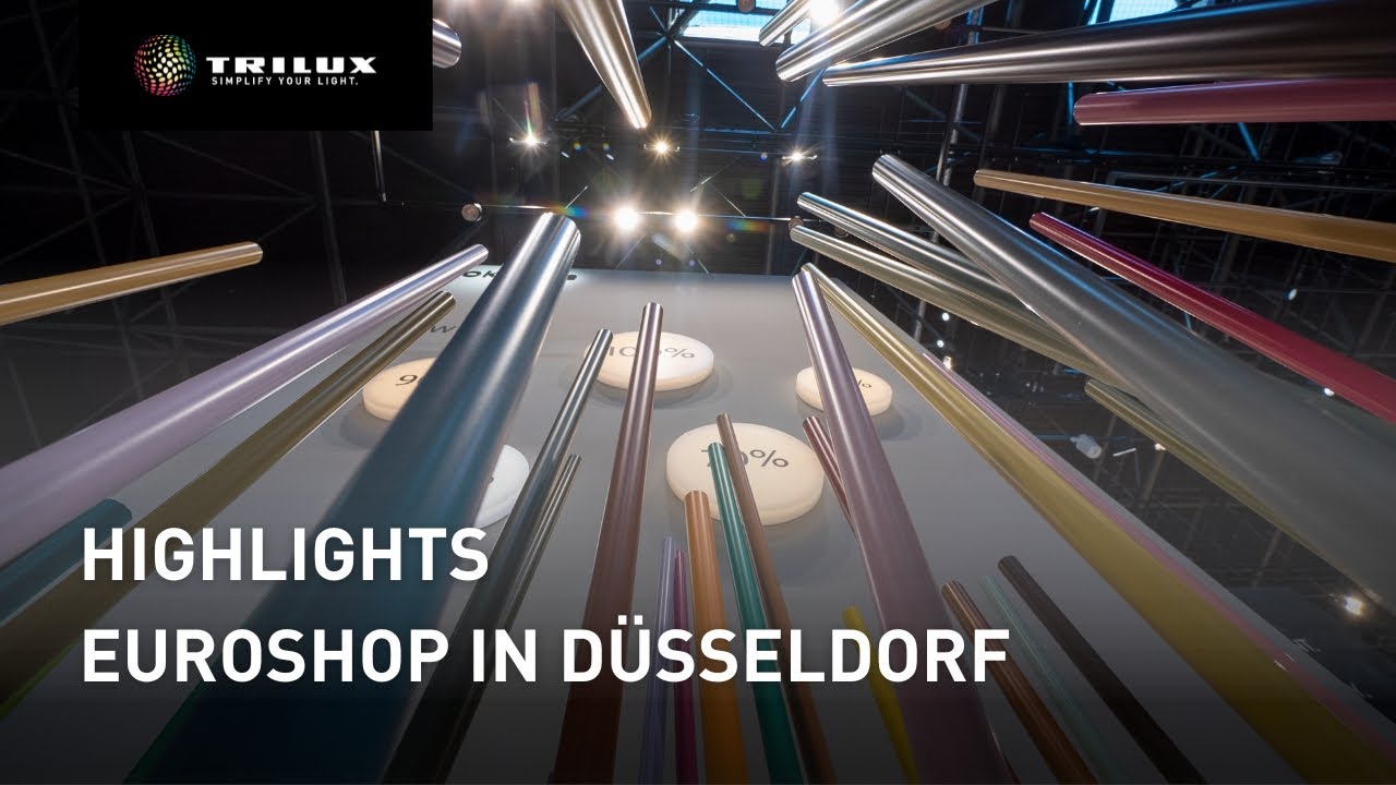 Highlights EuroShop in D&uuml;sseldorf | TRILUX