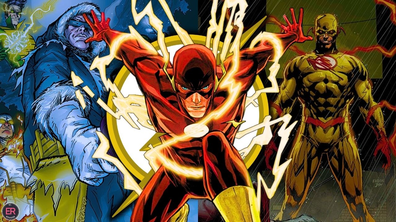 LOS VILLANOS MÁS PELIGROSOS DE FLASH: Orígenes, Poderes y Curiosidades