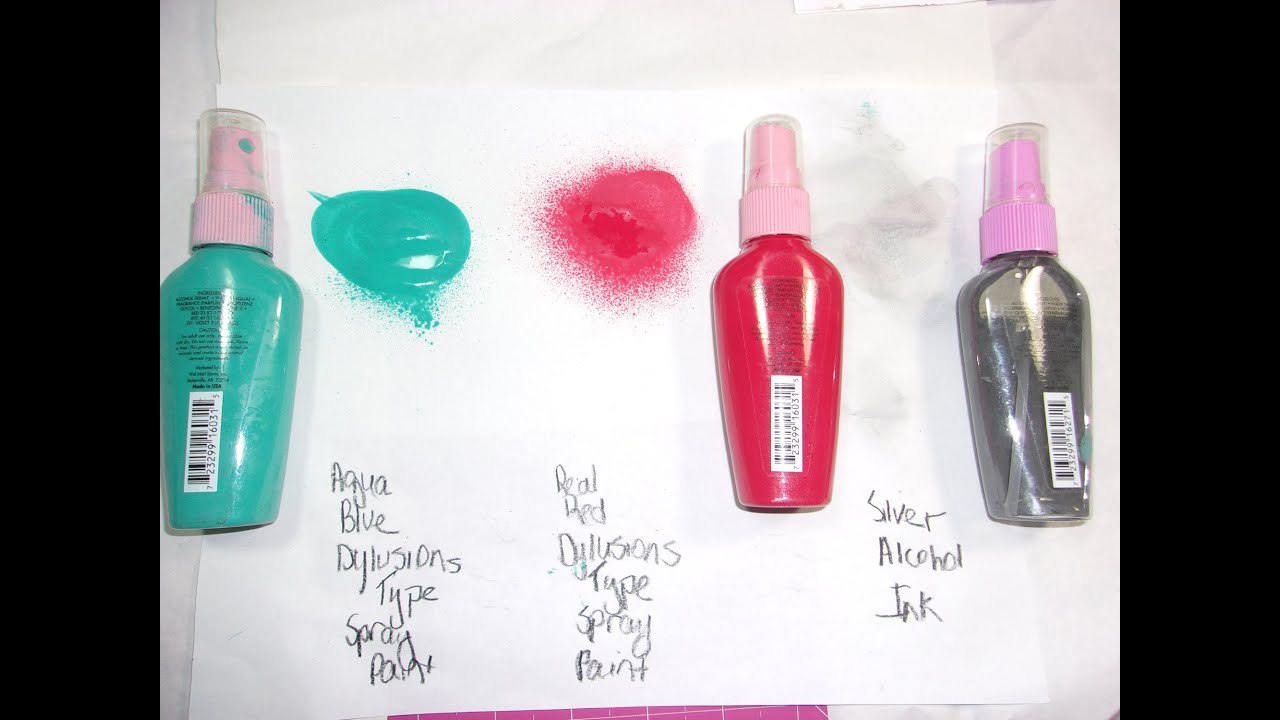 Bonus DIY Video, DIY Alcohol Ink & Dylusions Style Spray Paint, Plus our New Puppy
