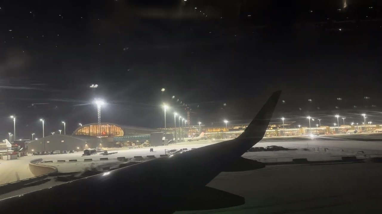 #oslo #airport #night #views 