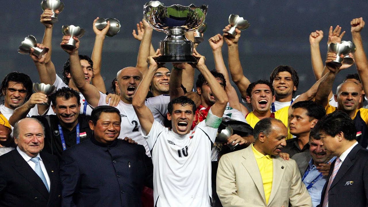 احتفالات الرميثة بفوز العراق بكأس اسيا 2007