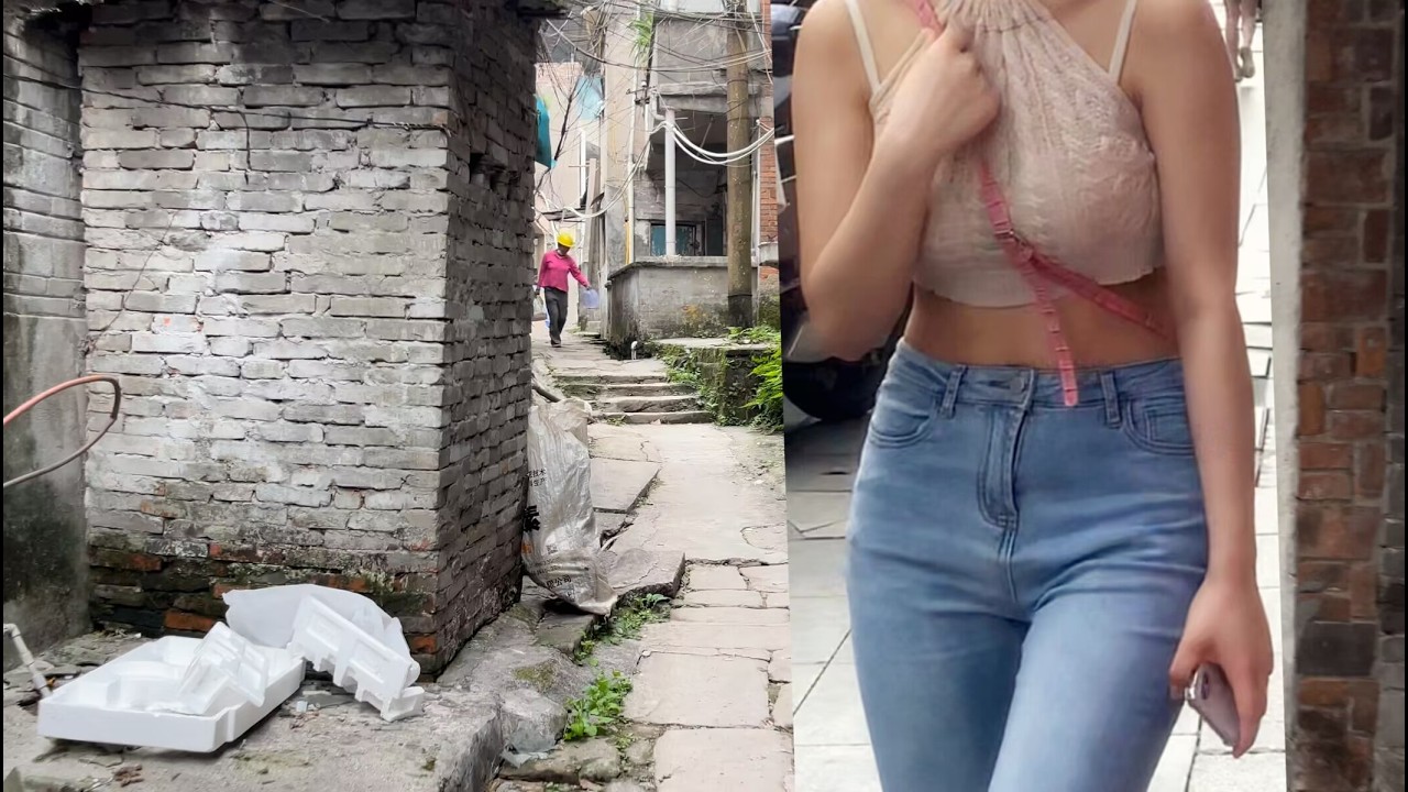 重慶聖泉古道.老街。Chongqing Shengquan Ancient Road. The streets of Chongqing on Saturday, October 26, 2024.