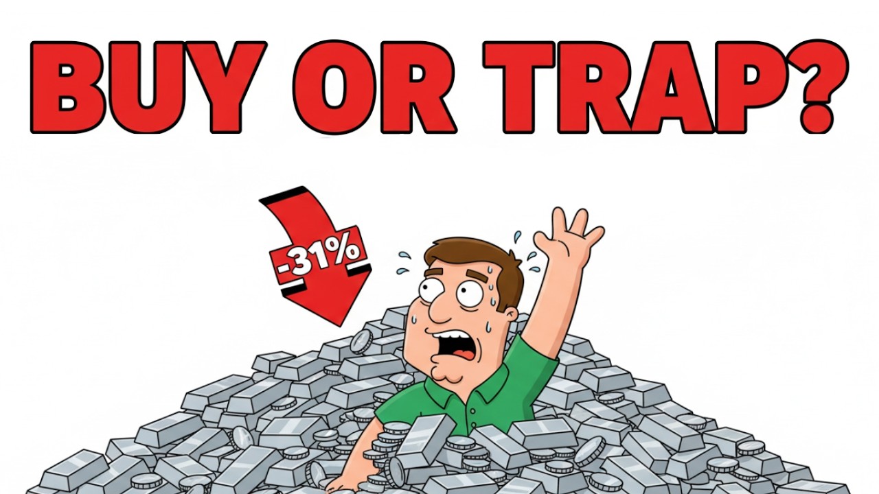 Цена на серебро упала на 26 долларов с пика — вот точный план восстановления.