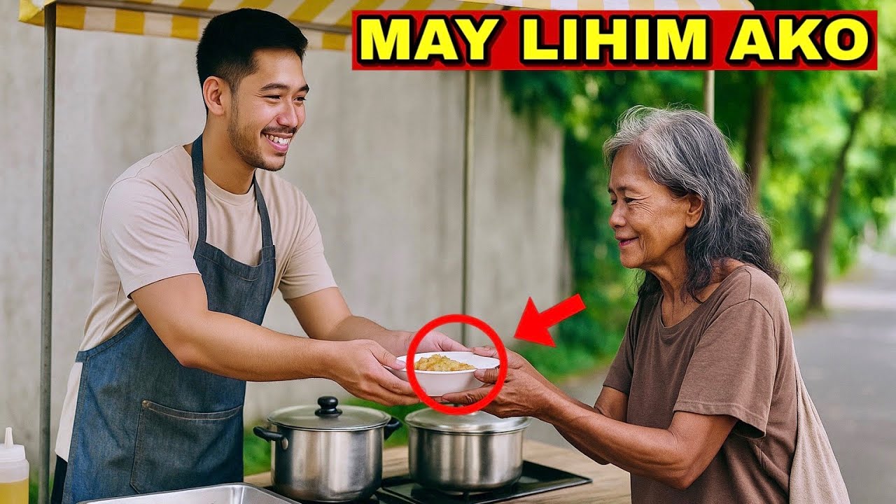 IBINAHAGI NIYA ANG PAGKAIN NIYA SA ISANG BABAE SA LOOB NG ILANG ARAW... ANG LIHIM NA ITINATAGO NIYA