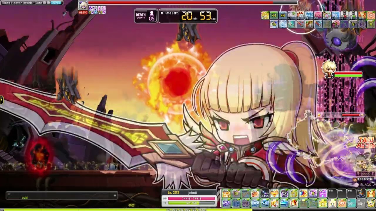 Maplestory [Reboot] 30k Zero Hard Lotus Solo