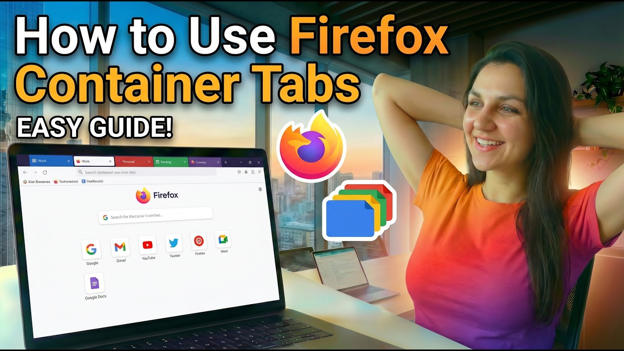 How to Use Firefox Container Tabs &ndash; The Best Browser Feature Explained!