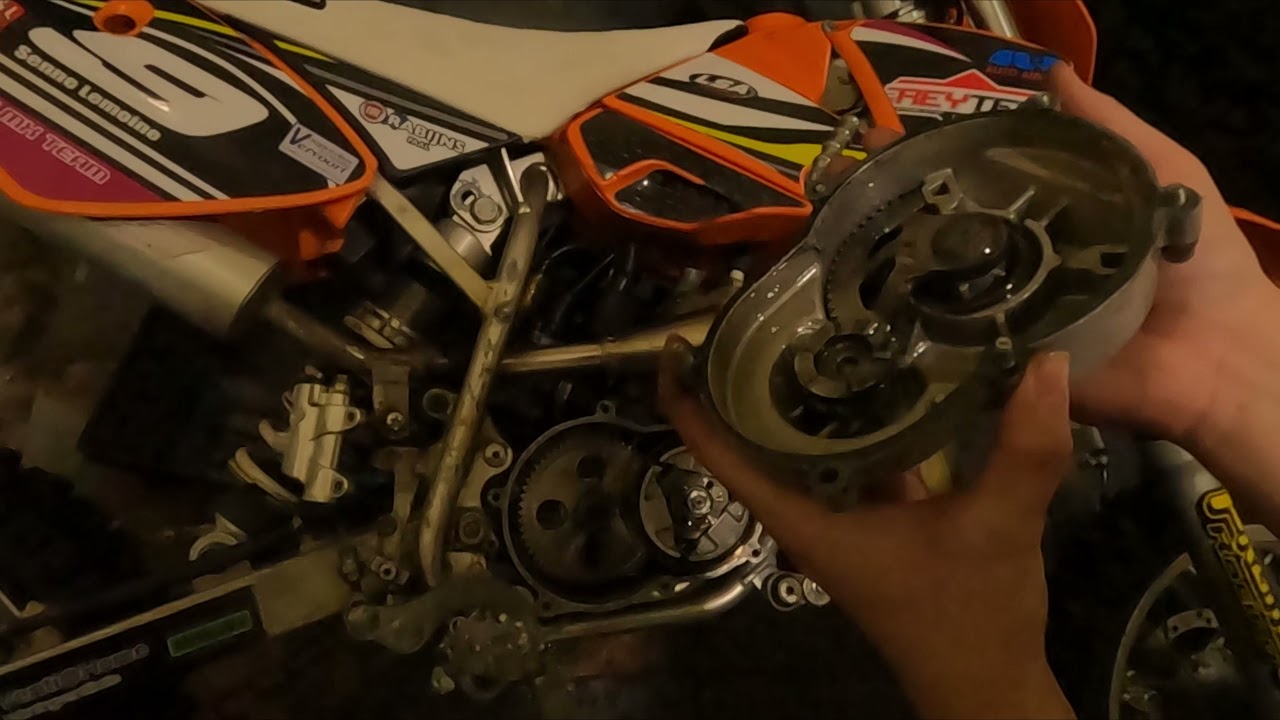 How to: KTM SX50 kick starter failure | Slipping + repair 50 SX