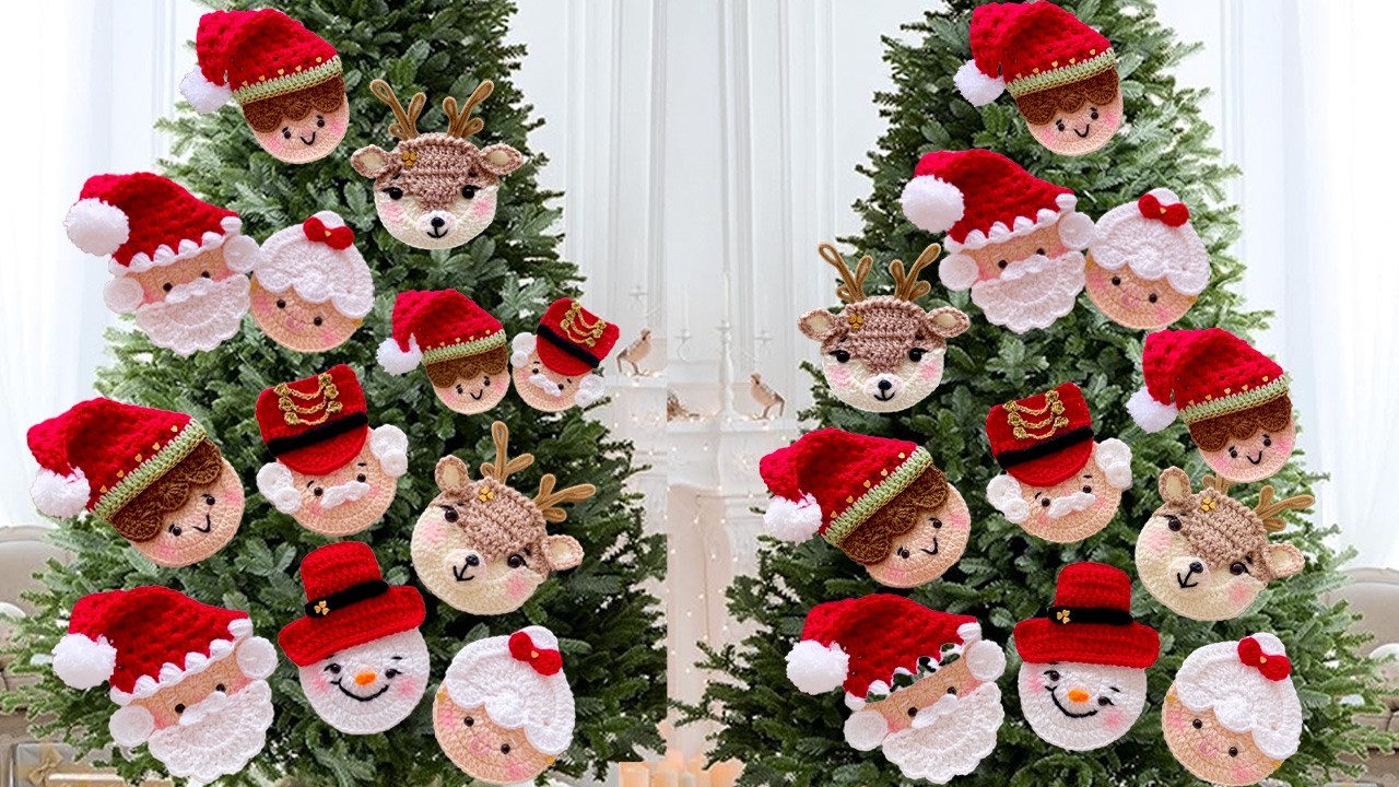 Mira lo Fácil que es Decorar tu Arbol para Navidad Estos Adornos son hermosos Fáciles de hacer