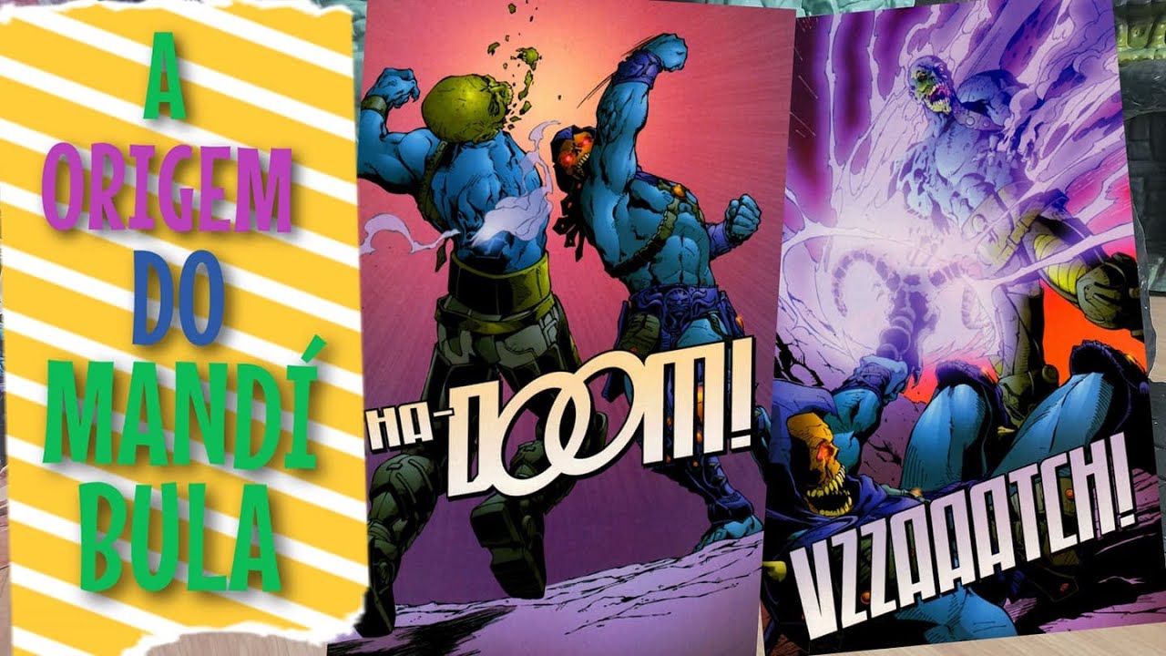 A ORIGEM DO MANDÍBULA!!! - HQ ICONS OF EVIL TRAP JAW - HE-MAN (MOTU)