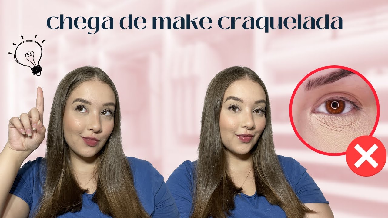 Tutorial de make para pele seca | Maquiagem que n&atilde;o craquela