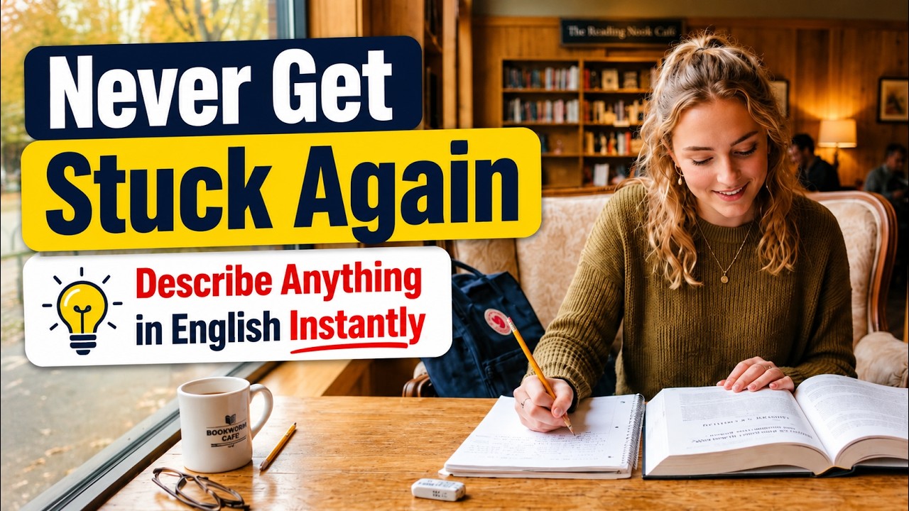 Never Get Stuck Again | Describe Anything in English Instantly