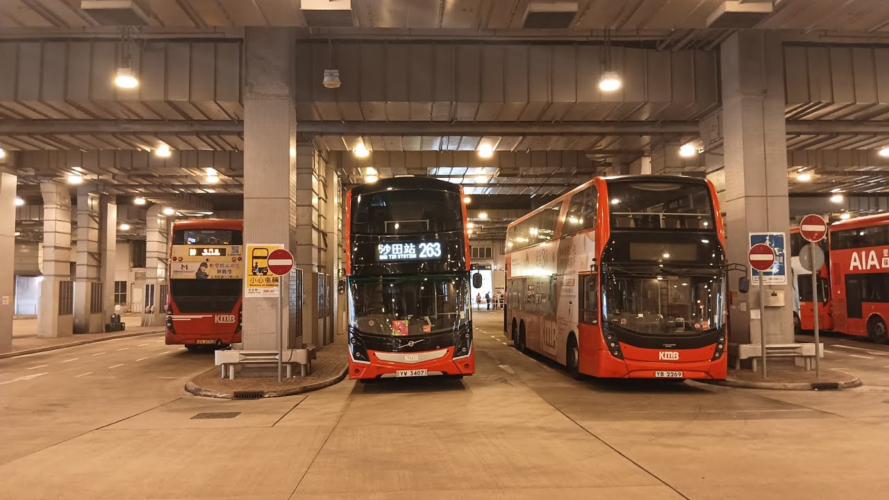[MCV D123遊沙田] 九巴 KMB V6X183 YW3407 @ 263 屯門站 ➡️ 沙田站 Part 2