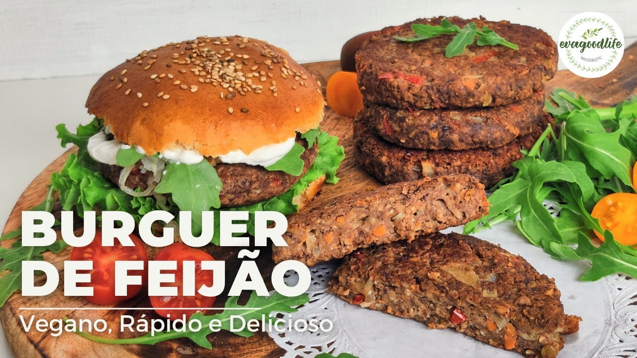 BURGERS DE FEIJÃO PRETO | fáceis e deliciosos | evagoodlife