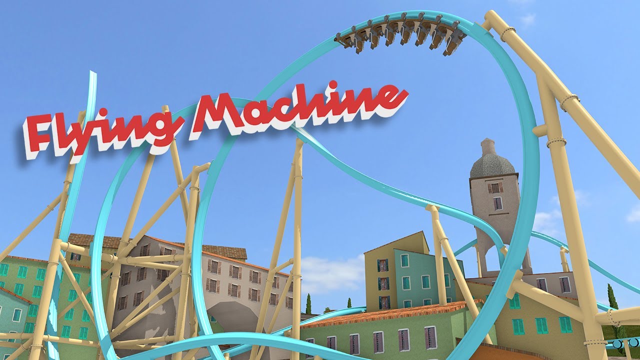 [Nolimits 2] Flying Machine | Intamin Hot Racer