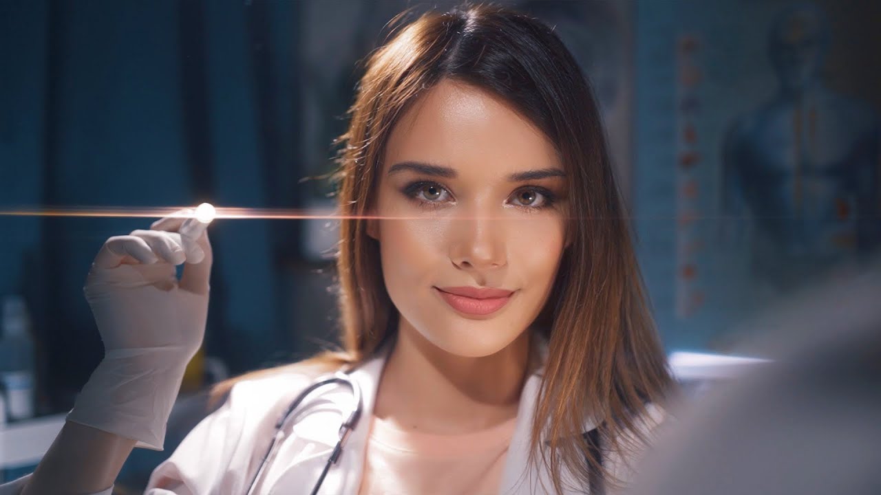 ASMR Unpredictable Exam for Cranial Nerve Enthusiasts 👁👄👁 - Roleplay For Sleep