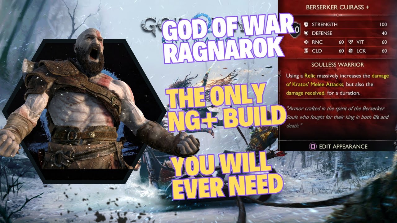 ЕДИНСТВЕННАЯ сборка, которая вам когда-либо понадобится для GoW Ragnarok's New Game Plus! GMGOW