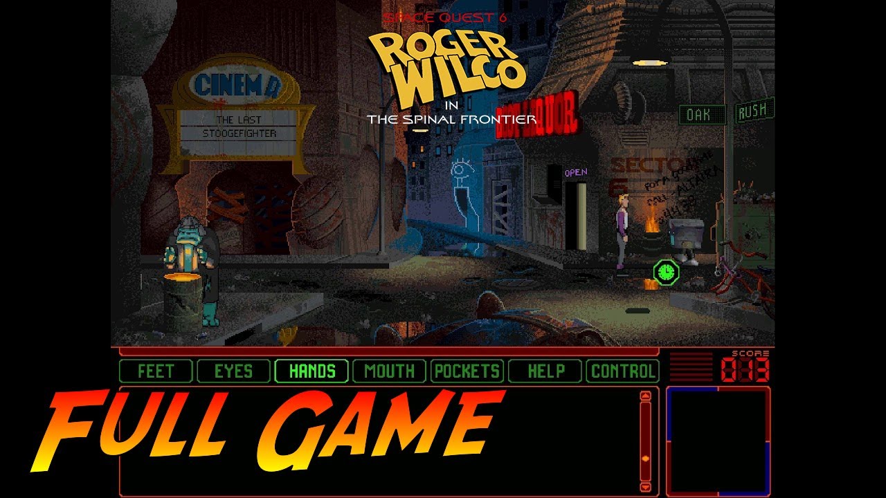 Space Quest 6 - Roger Wilco in the Spinal Frontier | Complete Gameplay Walkthrough - Full Game