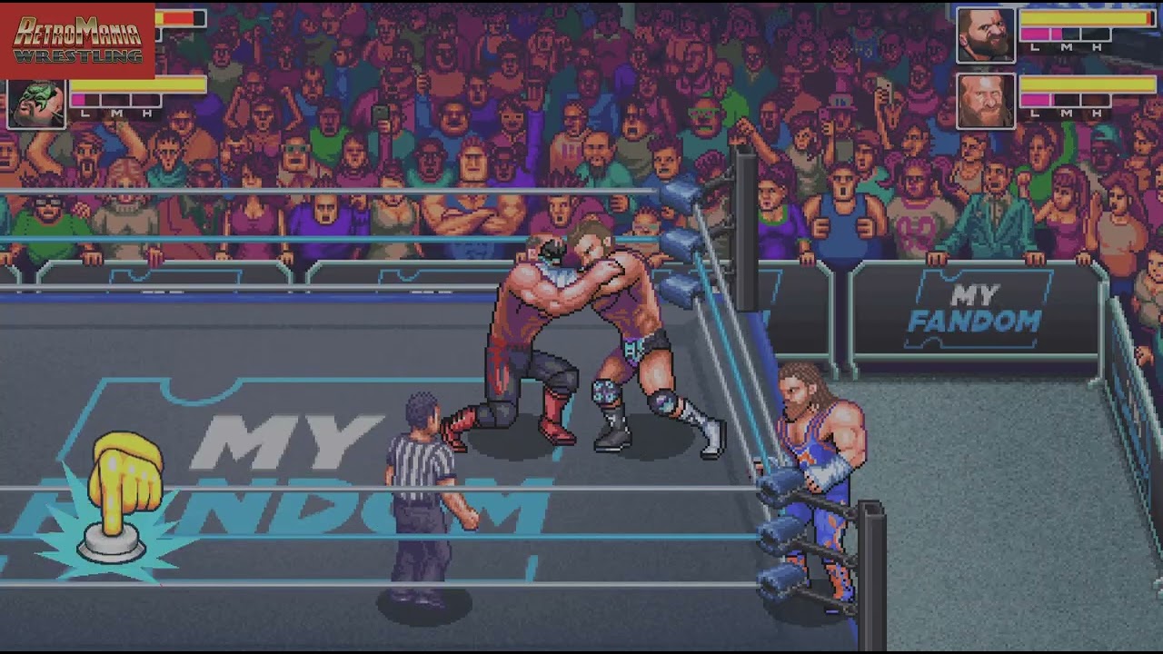 RetroMania Wrestling gameplay