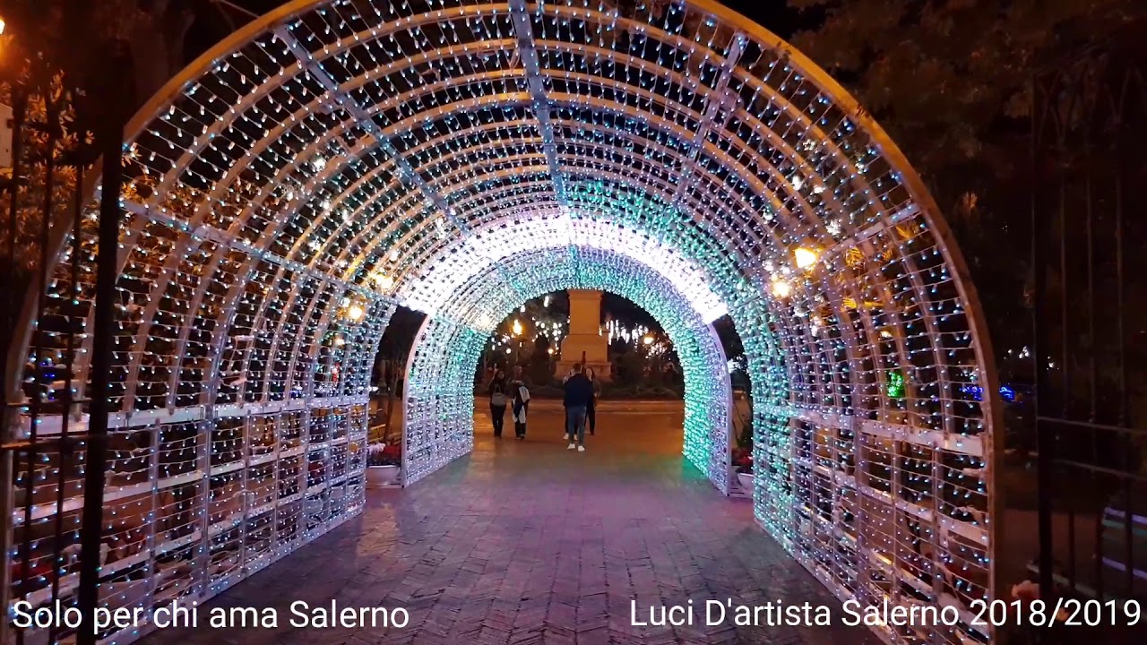 LUCI D'ARTISTA SALERNO 2018 2019
