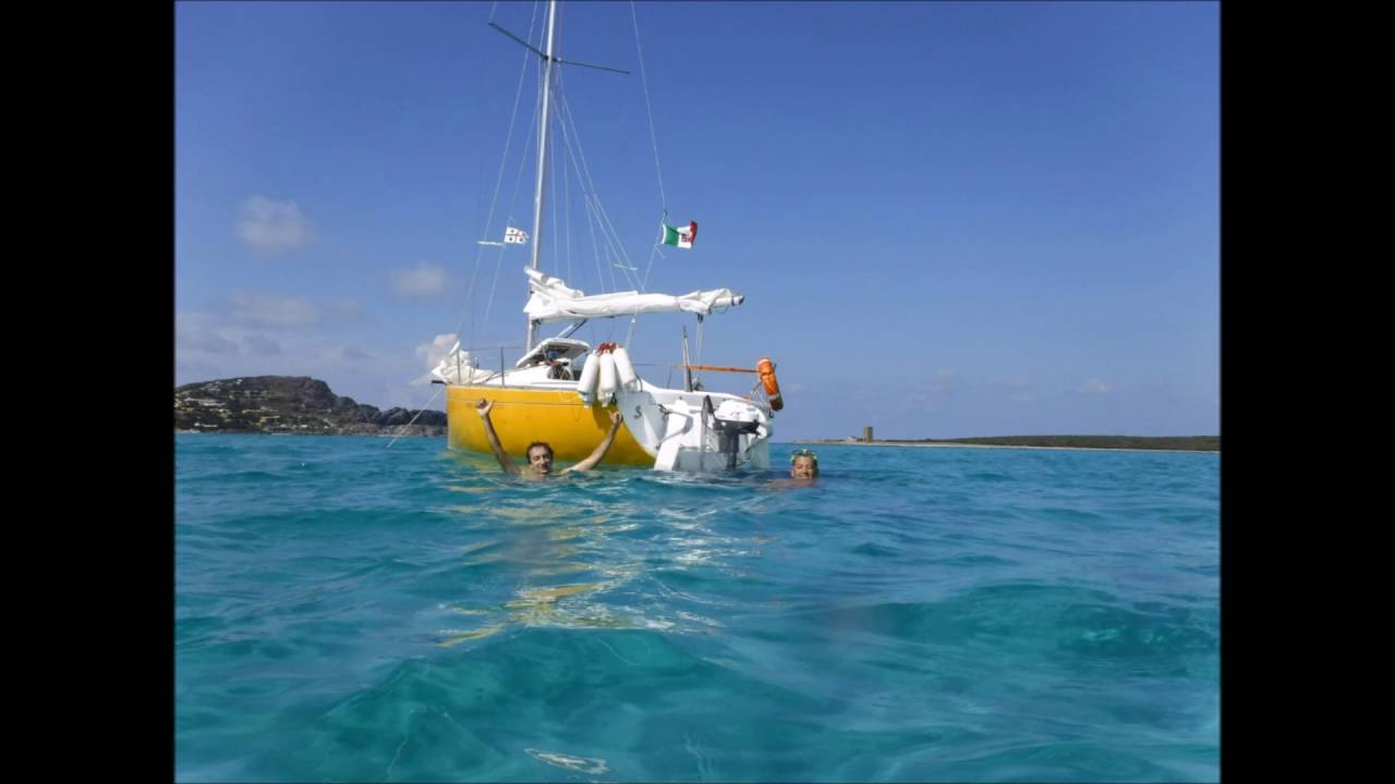 October summer in Sardinia, on Beneteau First 211