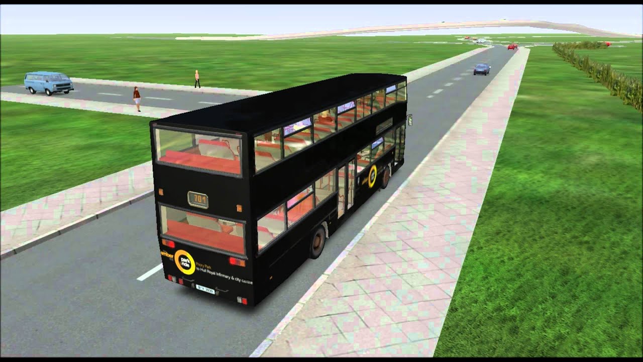 OMSI Bus Simulator Hull Park and Ride Map