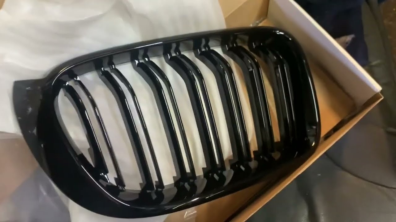 2015 BMW X4 FRONT GRILL CUSTOMISATION | GLOSS BLACK