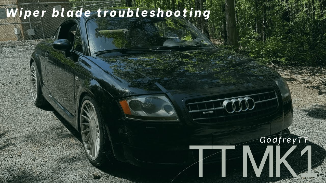 Wiper Blades Stuck? 5 Minute Fix! |  AUDI TT MK1