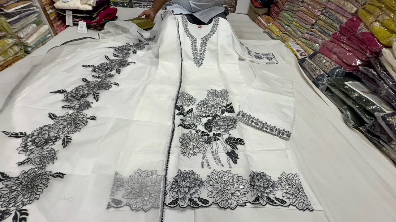 Chickpet Bangalore Wholesale Partywear Kurti sets. Single piece courier available.