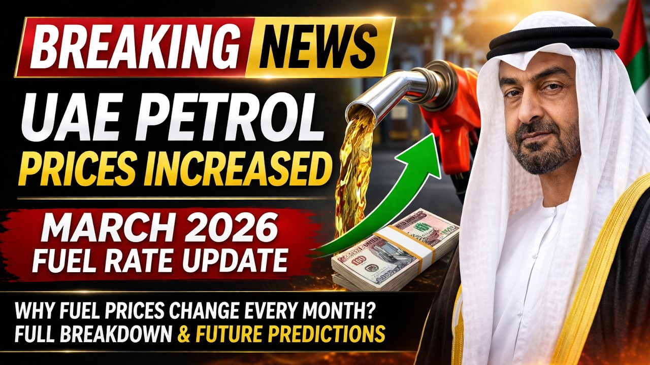 BREAKING NEWS: UAE Petrol Prices Increased | March 2026 Fuel Rate Update!
