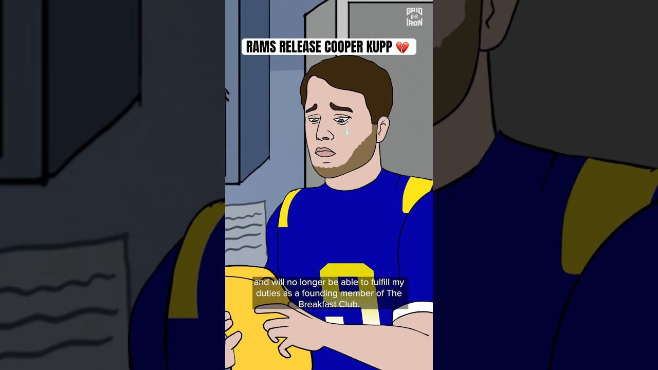 Cooper Kupp officially cut by the Rams 😔