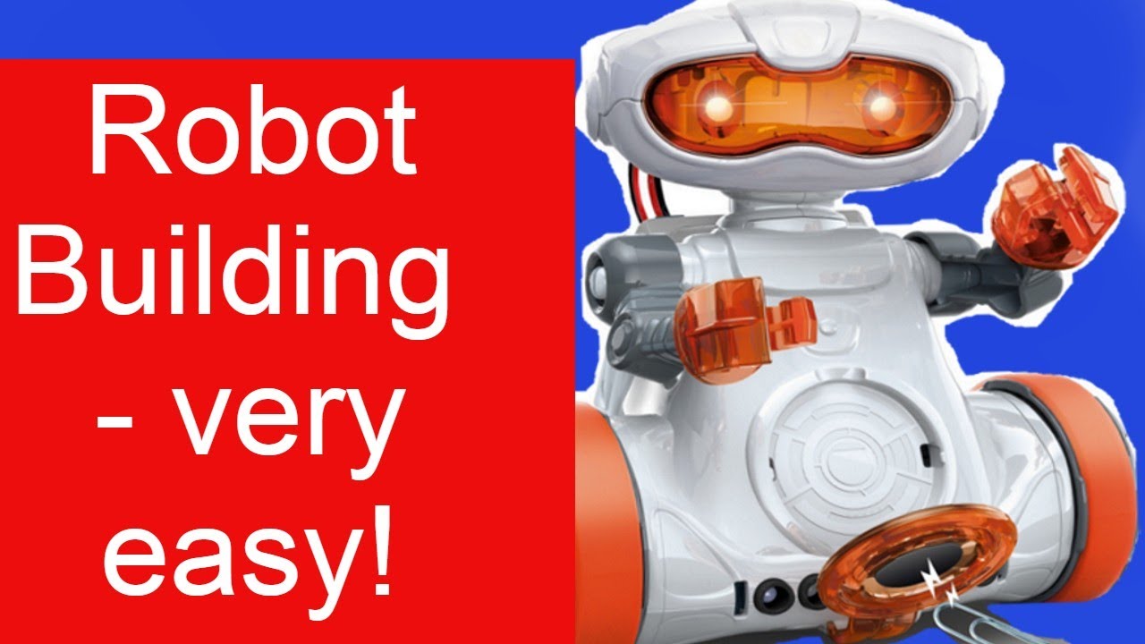 Build your own Robot | Building MIO THE ROBOT - Advanced // The Science Museum Metal Detecting Toy