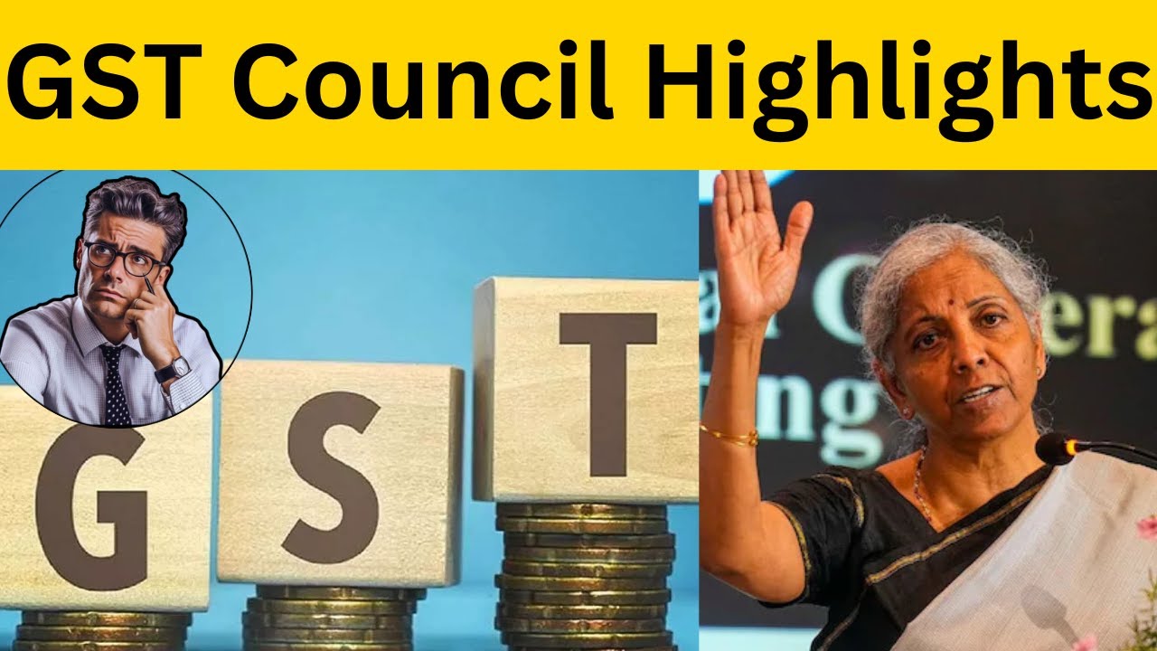 55th GST Council Meeting Highlights l TSW News