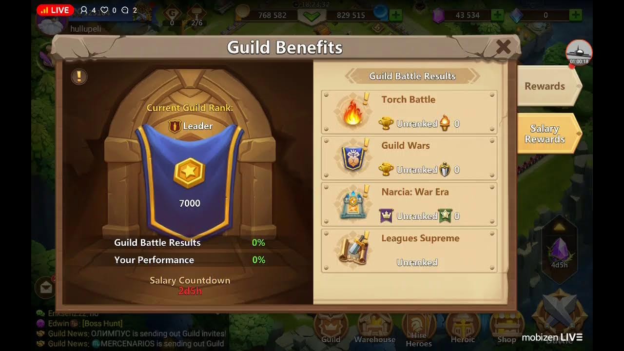 Castle Clash Live-Stream 1