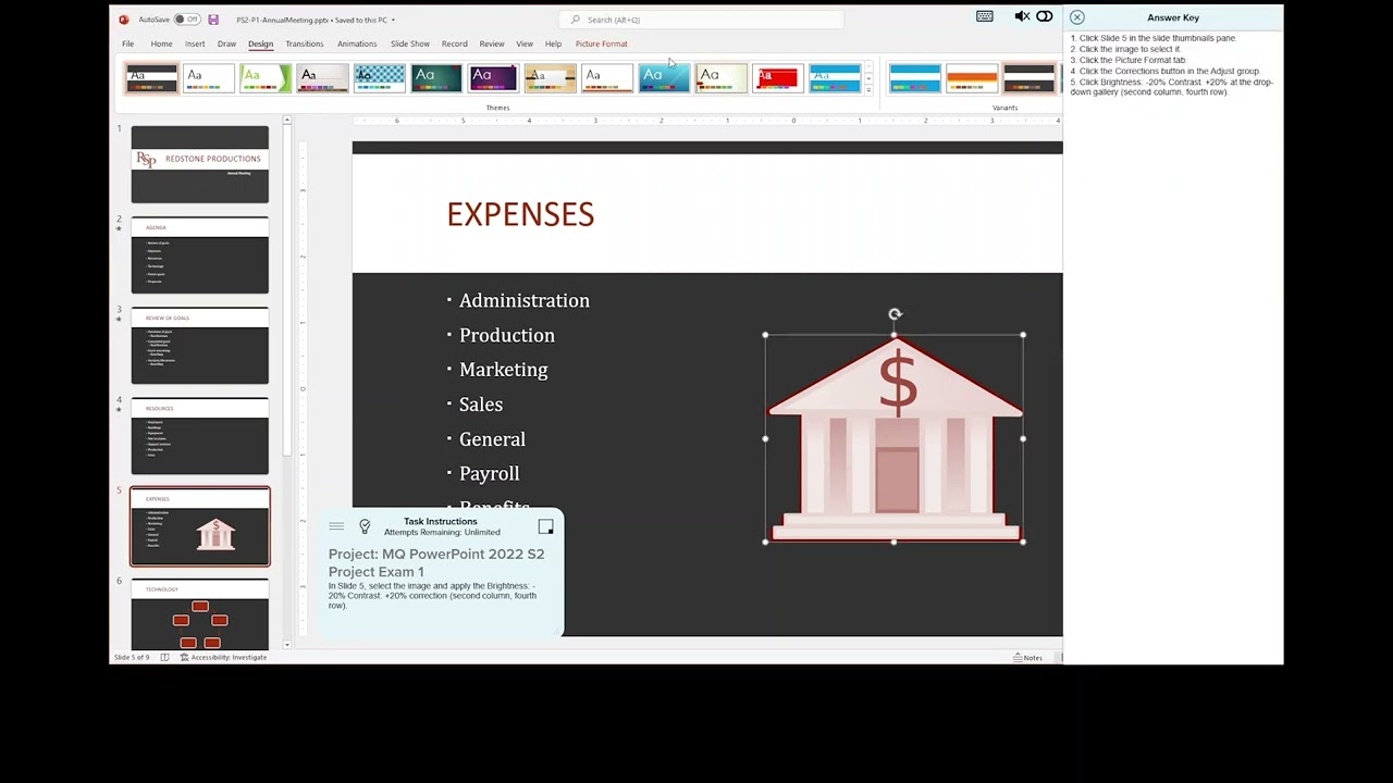 PowerPoint Section 2 - Project Exam 1