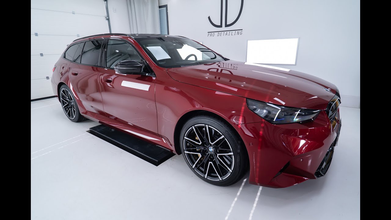 Jakso 65. BMW M5 G99. Stek Dynoshield maalipinnan suojakalvojen asennus.