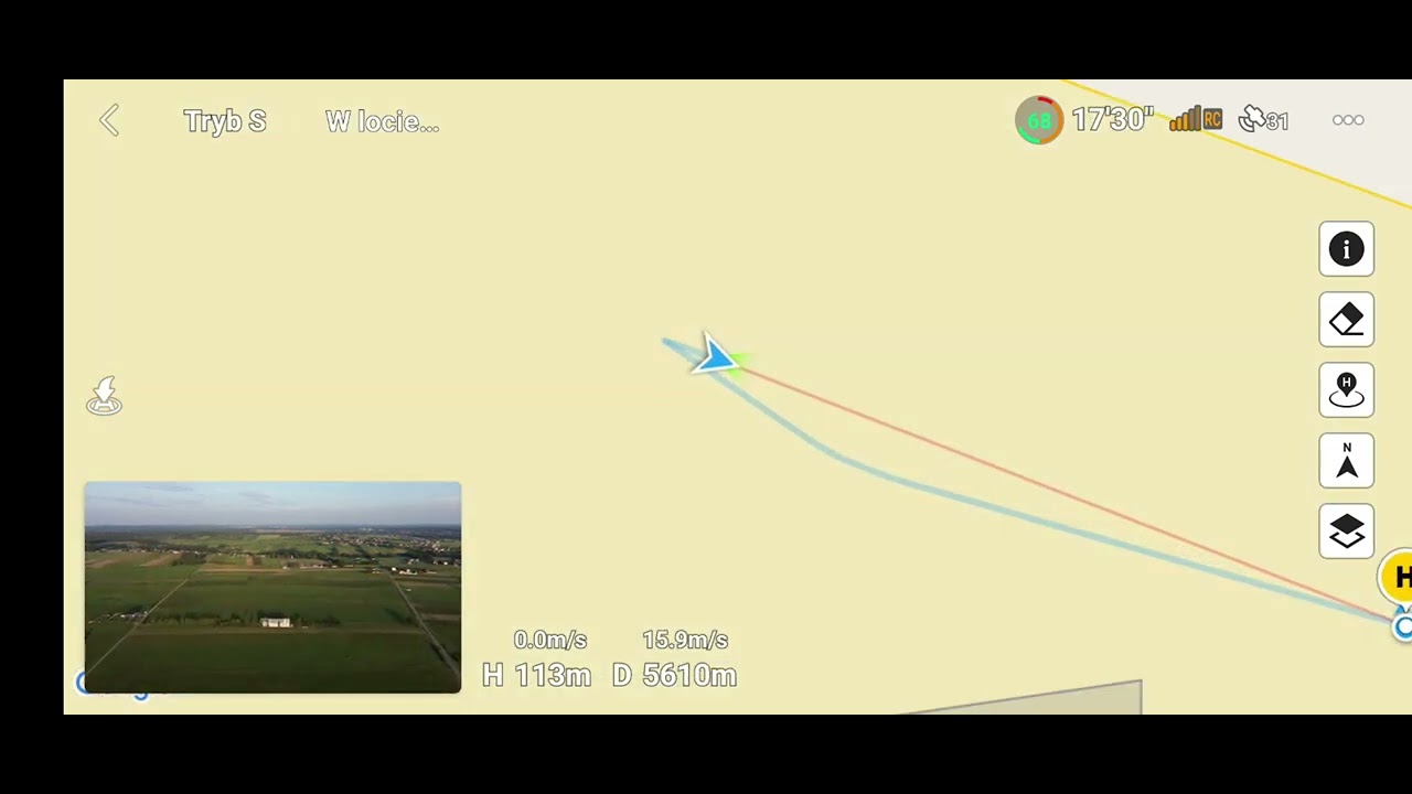DJI Mini 3 Battery Plus , Range test