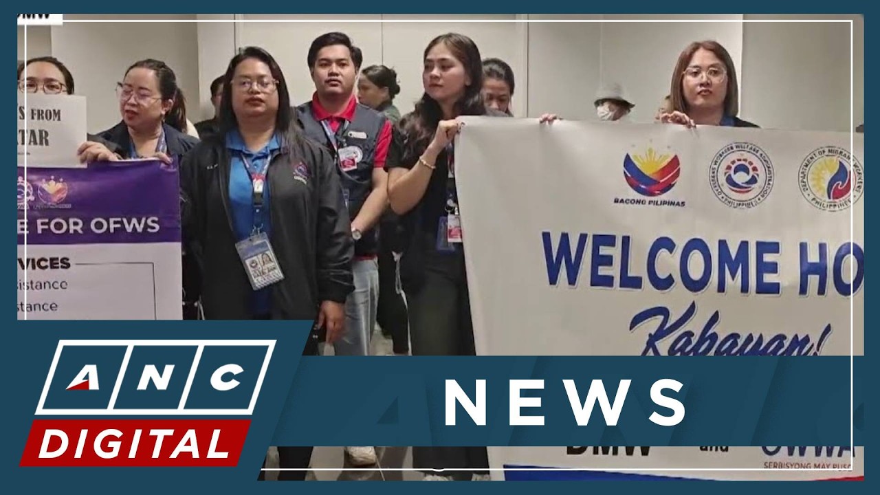 DMW: Nearly 300 Filipinos repatriated from Middle East | ANC