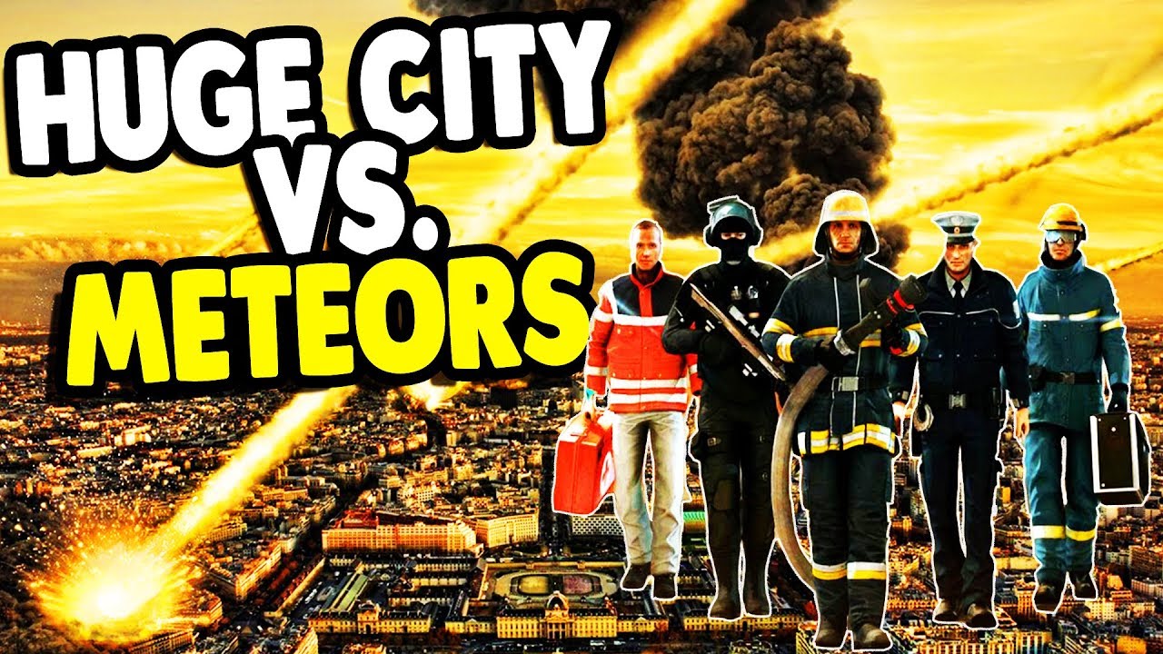 Big CITY DESTROYED by METEOR STRIKE | Emergency 20 Gameplay
