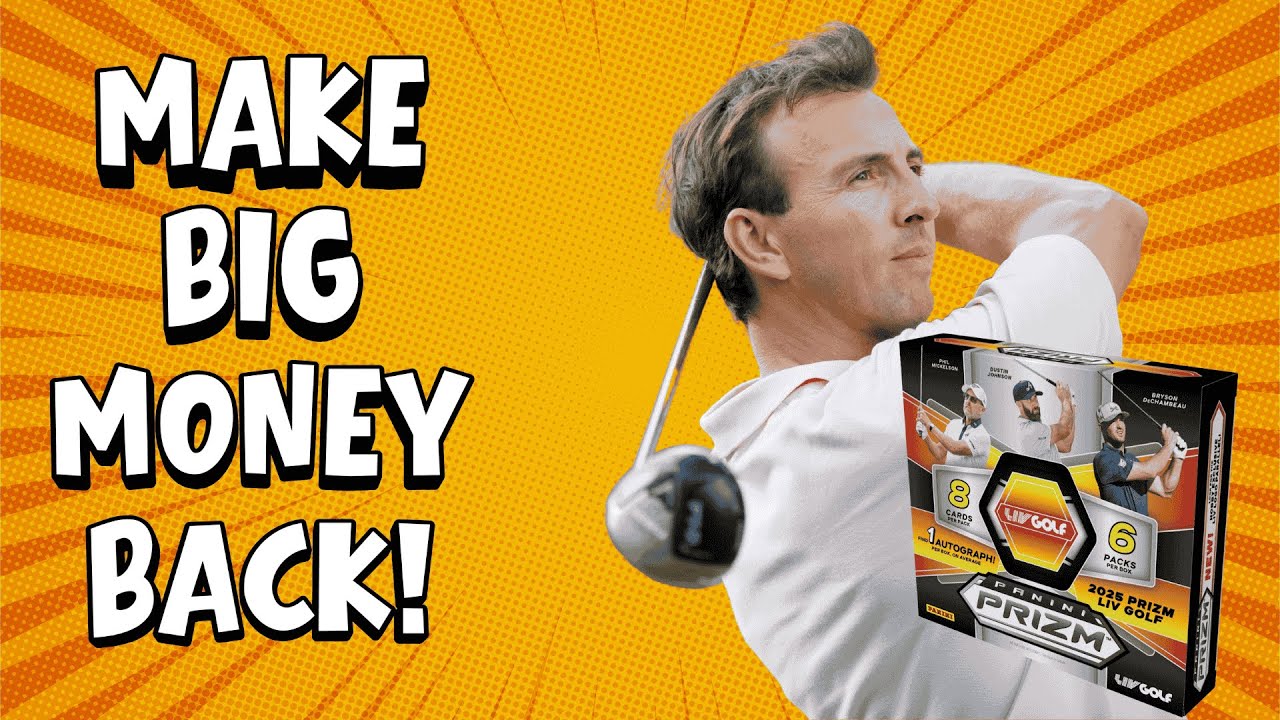 2025 Panini Prizm LIV Golf Box Break &mdash; Can We Make BIG Money Back?!