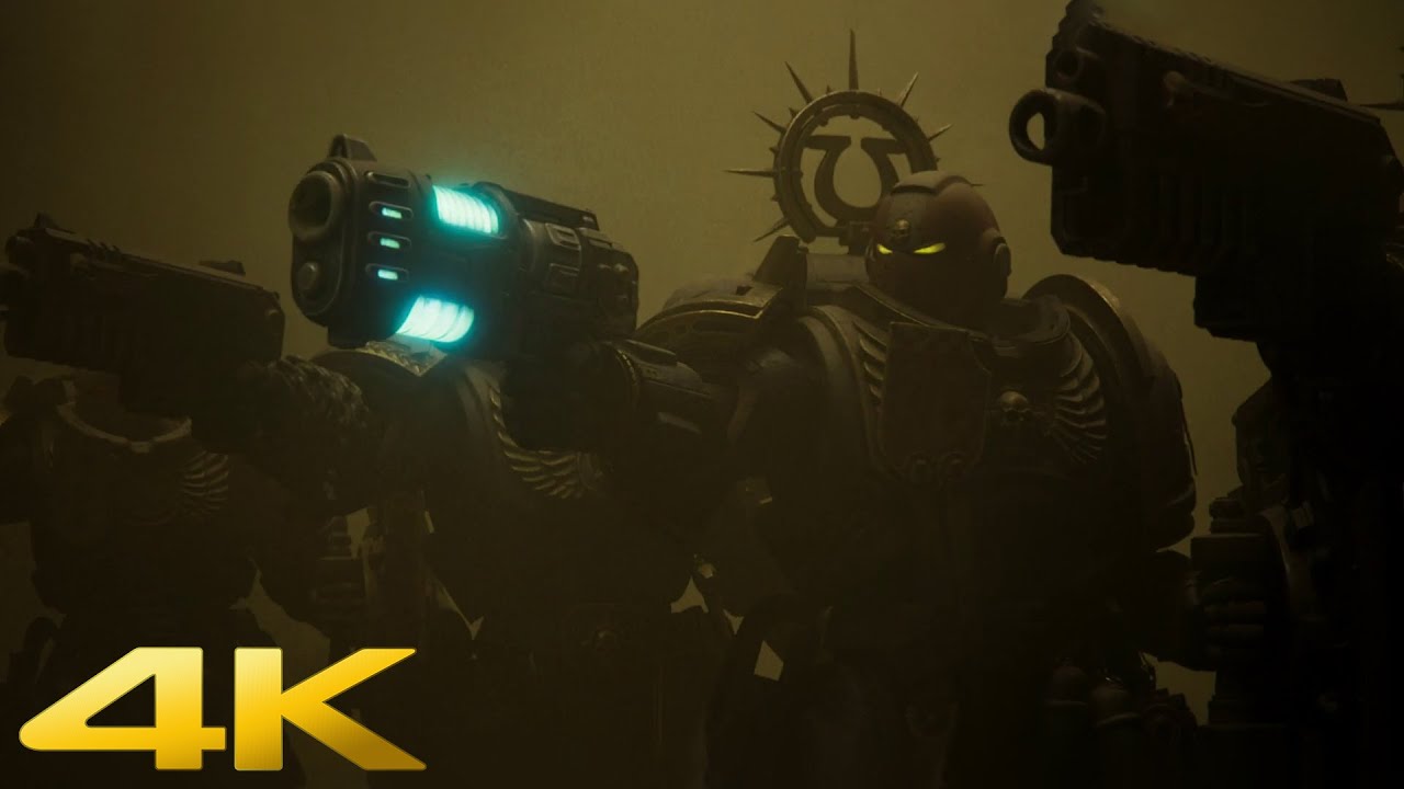 Space Marines Killing Stuff for 8 Minutes [4K UHD] Secret Level on Amazon Video | Warhammer Animated